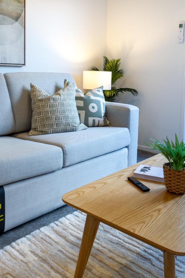Ferienwohnung Urban Park Escape 2 Bed 2 Bath W/Carpark Christchurch Exterior foto
